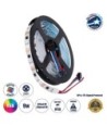 GLOBOSTAR® DIGIPRO 90599 Ψηφιακή Pixel Addressable Ταινία LED 9W-m 540lm-m 120° DC 12V IP20 30 x SMD5050 Chip-m 30 x Pixel-m RGB Dimmable SPI-TTL Protocol IC TM1908 - Sanan SMD Chip - Μ500 x Π1 x Υ0.2cm - Ρολό 5 Μέτρων - 5 Χρόνια Εγγύηση